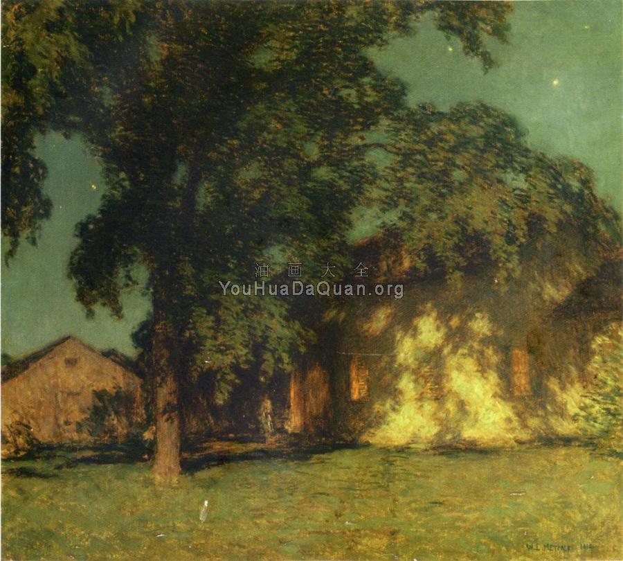 Summer Night - 威拉德·勒罗伊·梅特卡夫